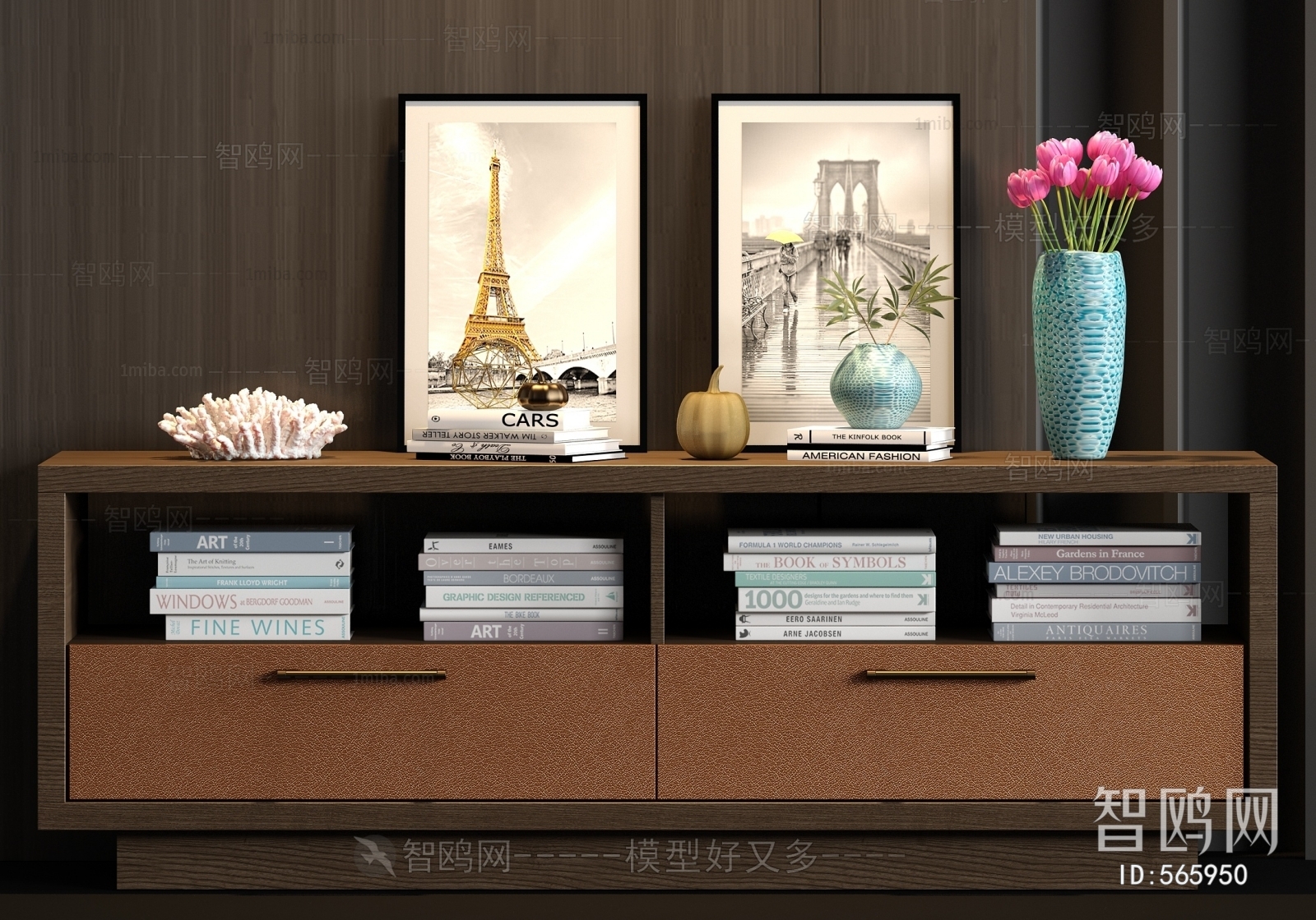 New Chinese Style TV Cabinet