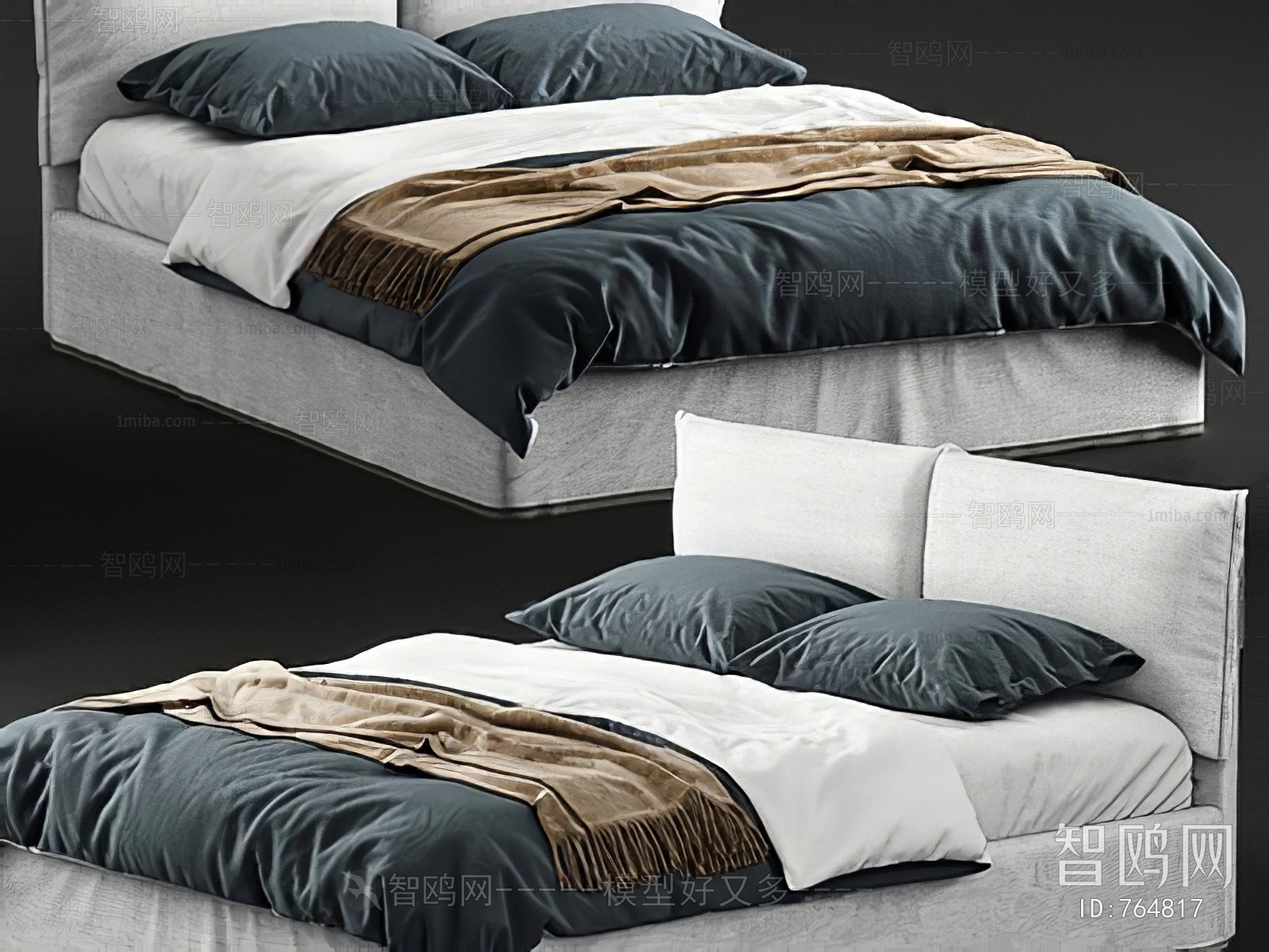 Modern Double Bed