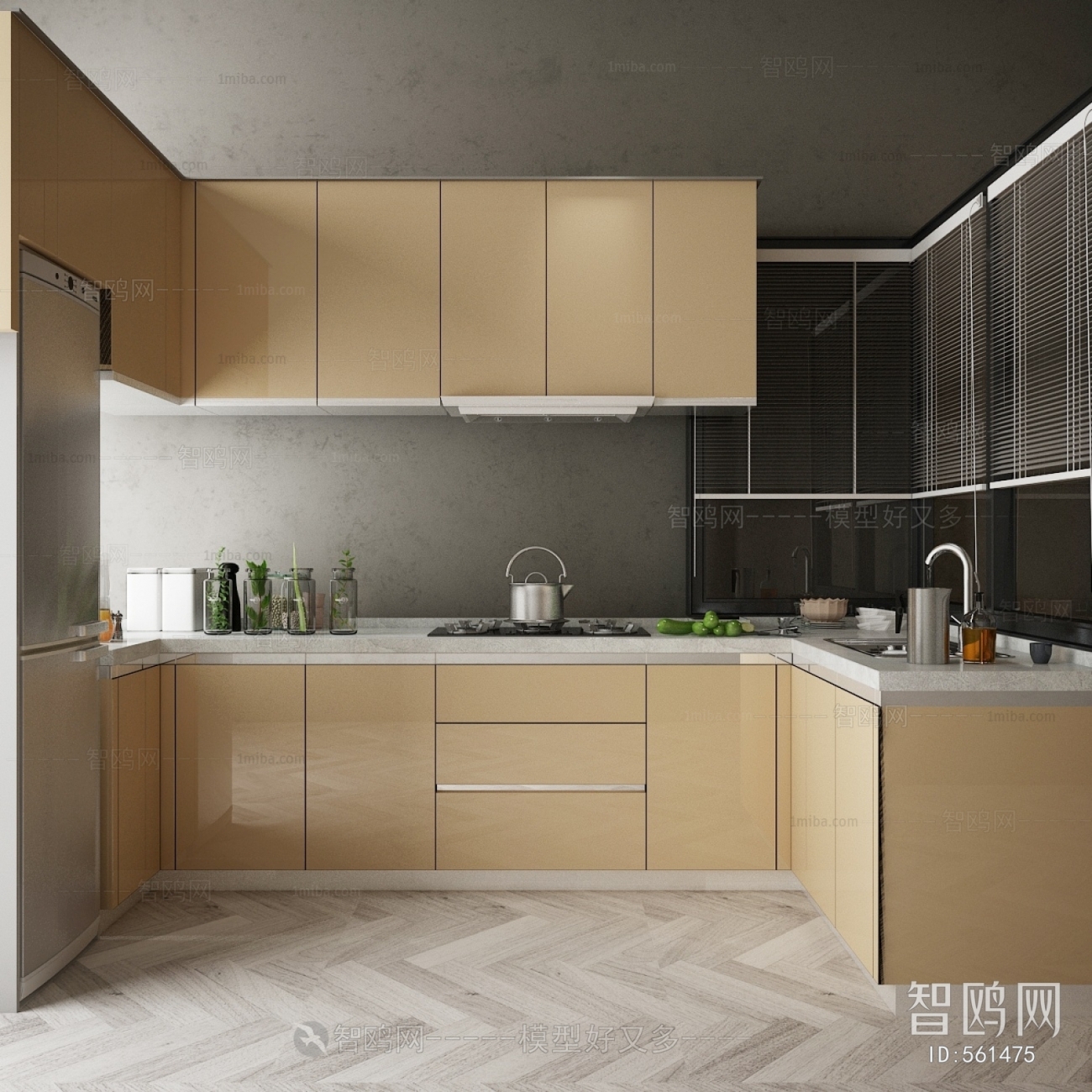 Modern Kitchen Cabinet