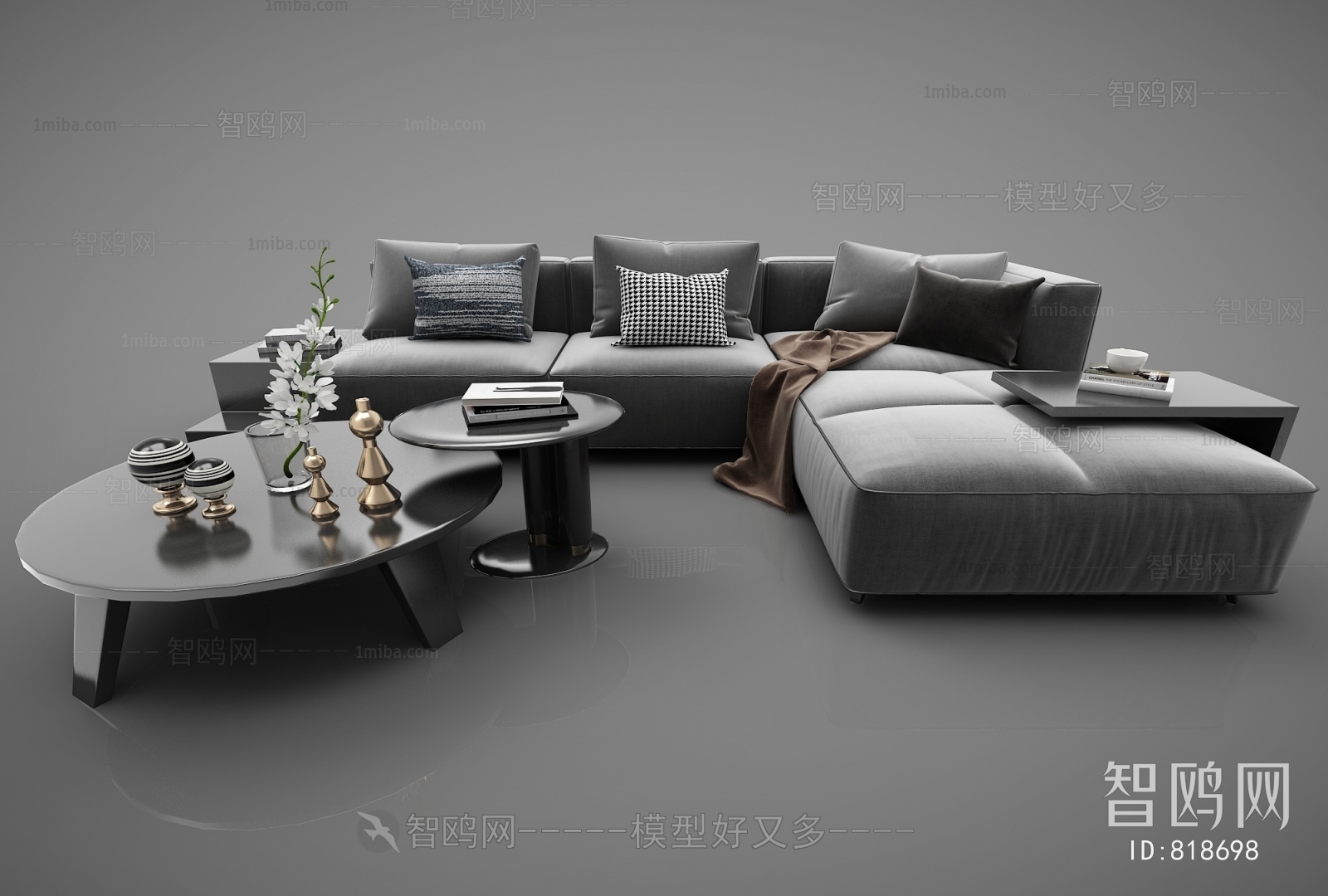 Modern Multi Person Sofa