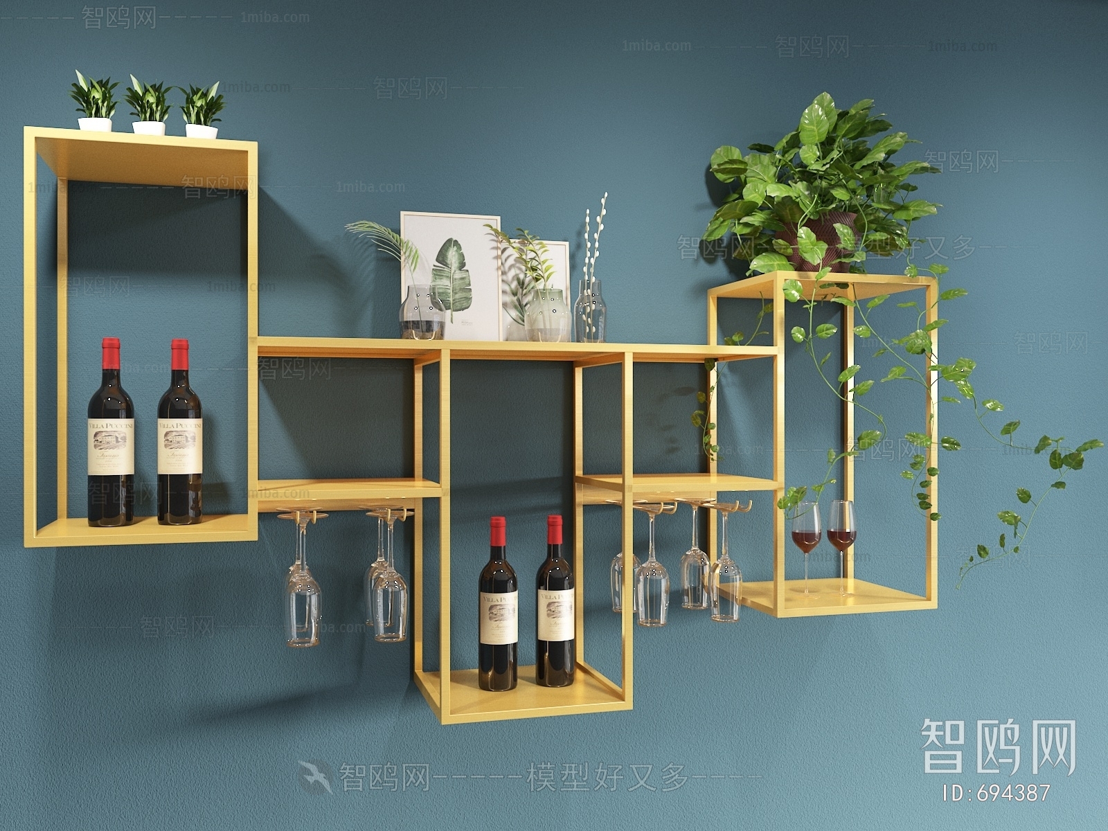 Nordic Style Wine Rack