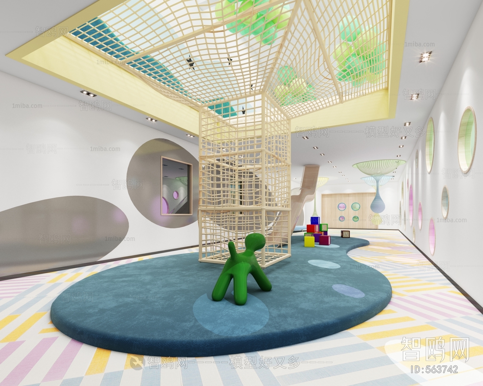 Modern Children's Playroom