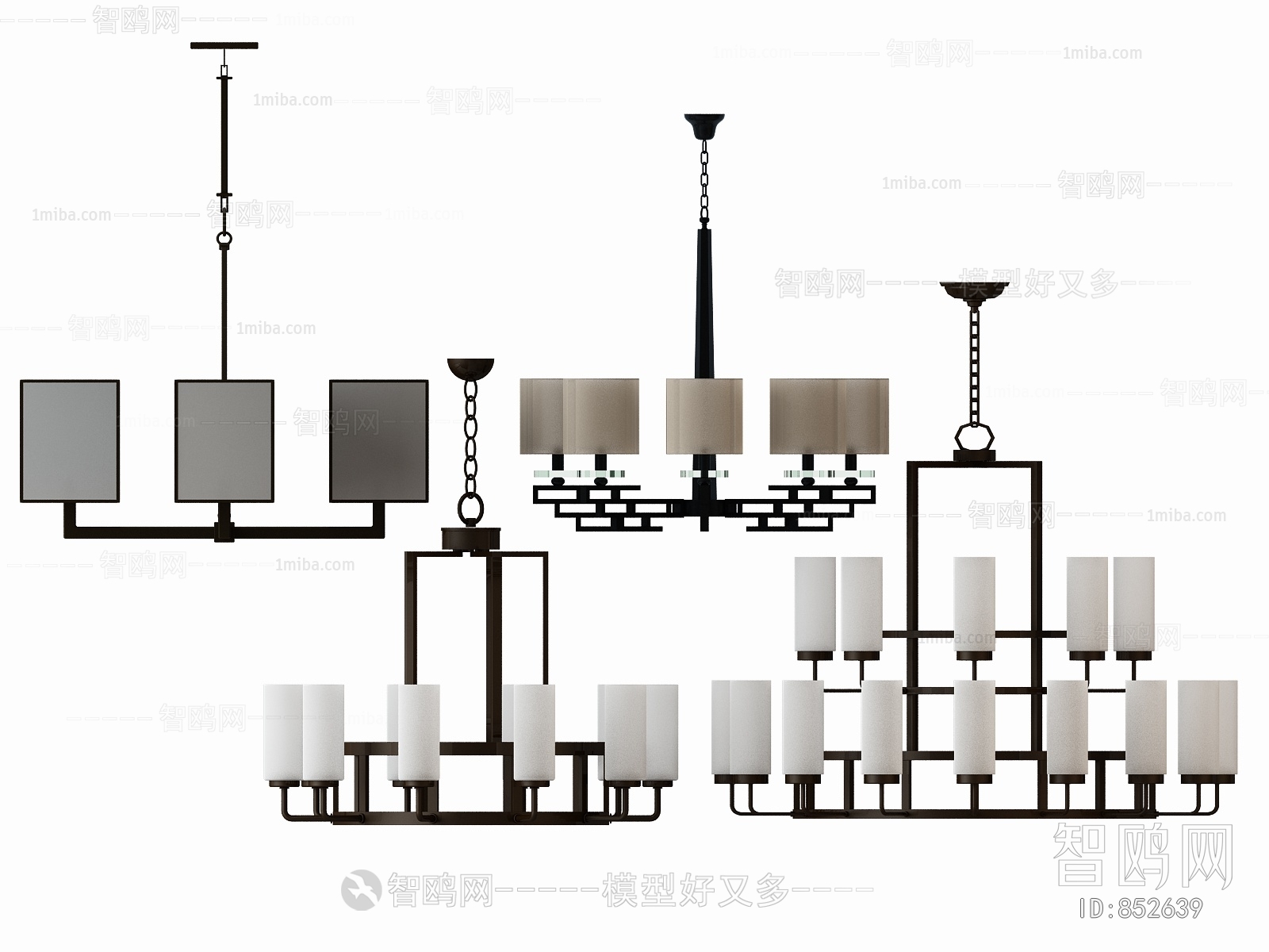 新中式吊灯