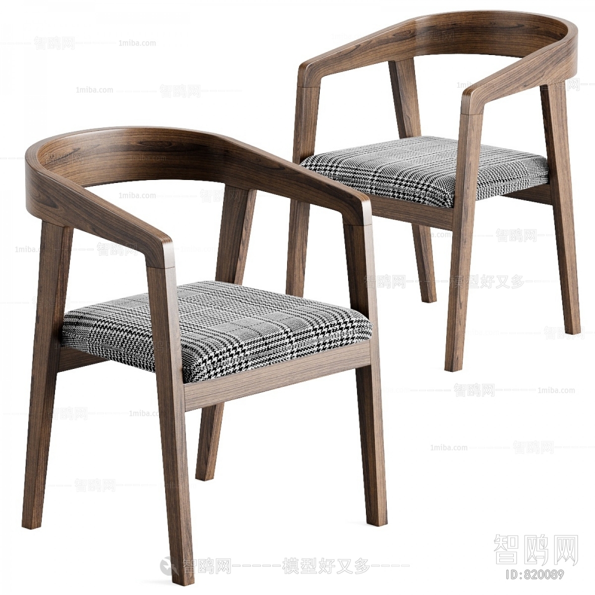 Nordic Style Single Chair