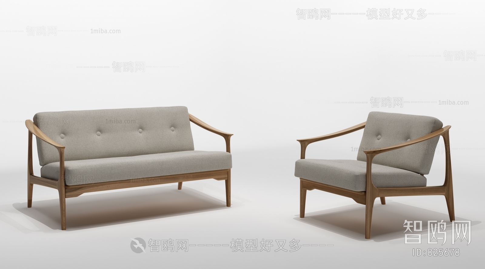 New Chinese Style Lounge Chair