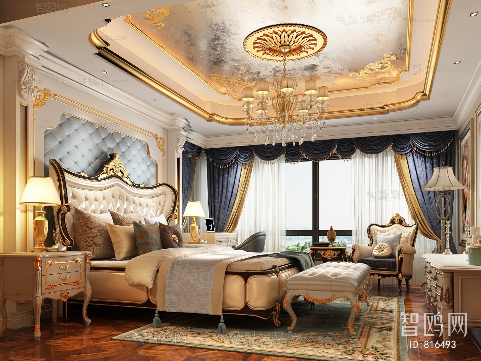 European Style Bedroom