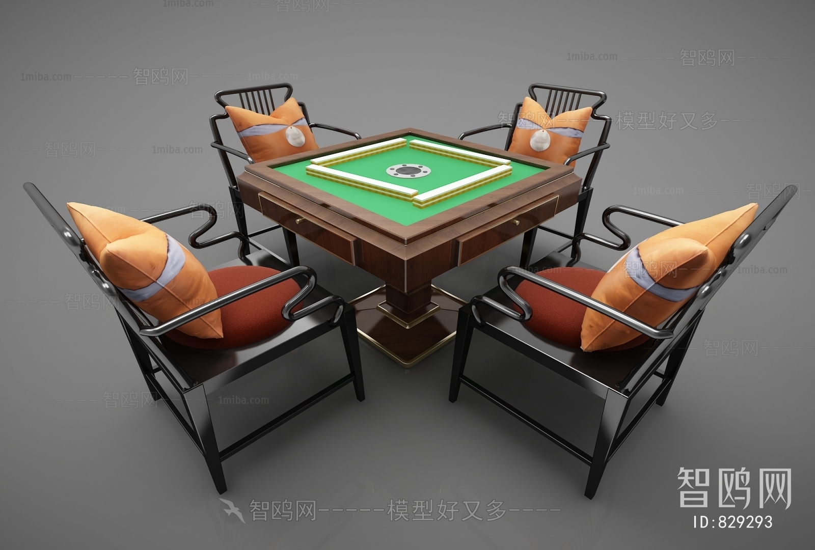 New Chinese Style Mahjong Tables And Chairs