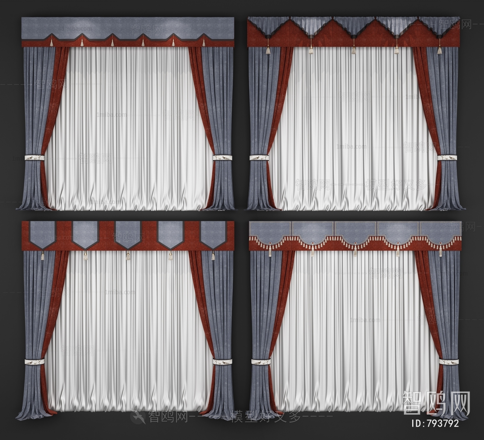 New Chinese Style The Curtain