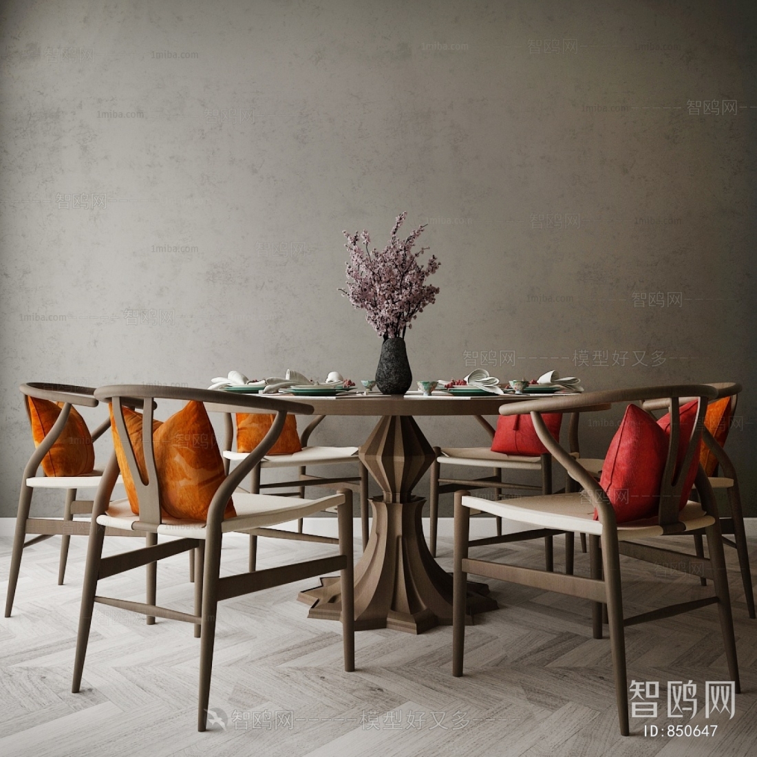 New Chinese Style Dining Table And Chairs