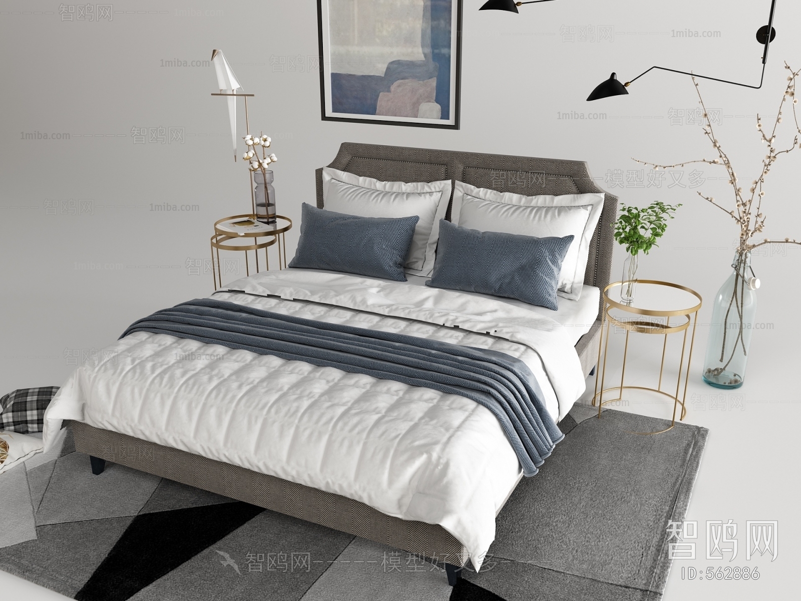 Modern Double Bed