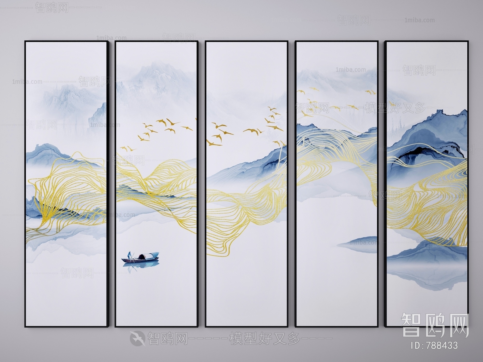 New Chinese Style Painting