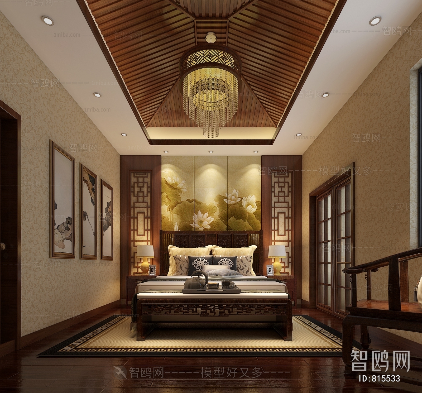 Chinese Style Bedroom