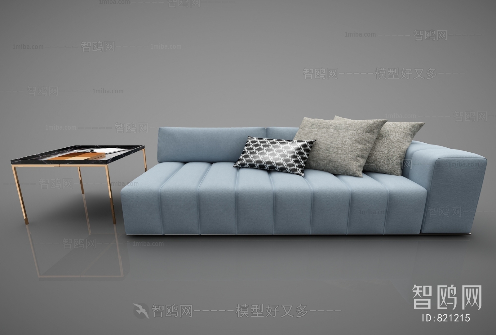 Modern Three-seat Sofa