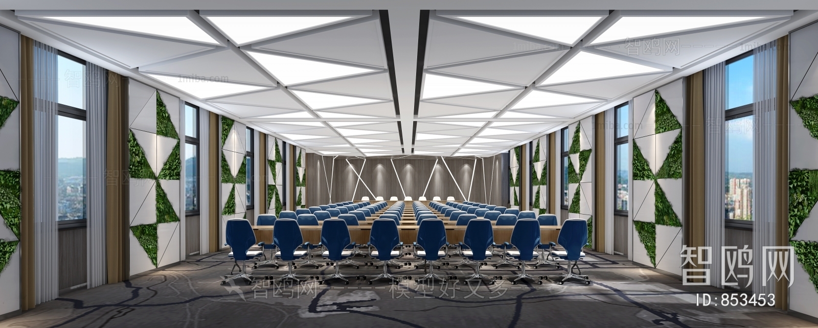 Post Modern Style Meeting Room