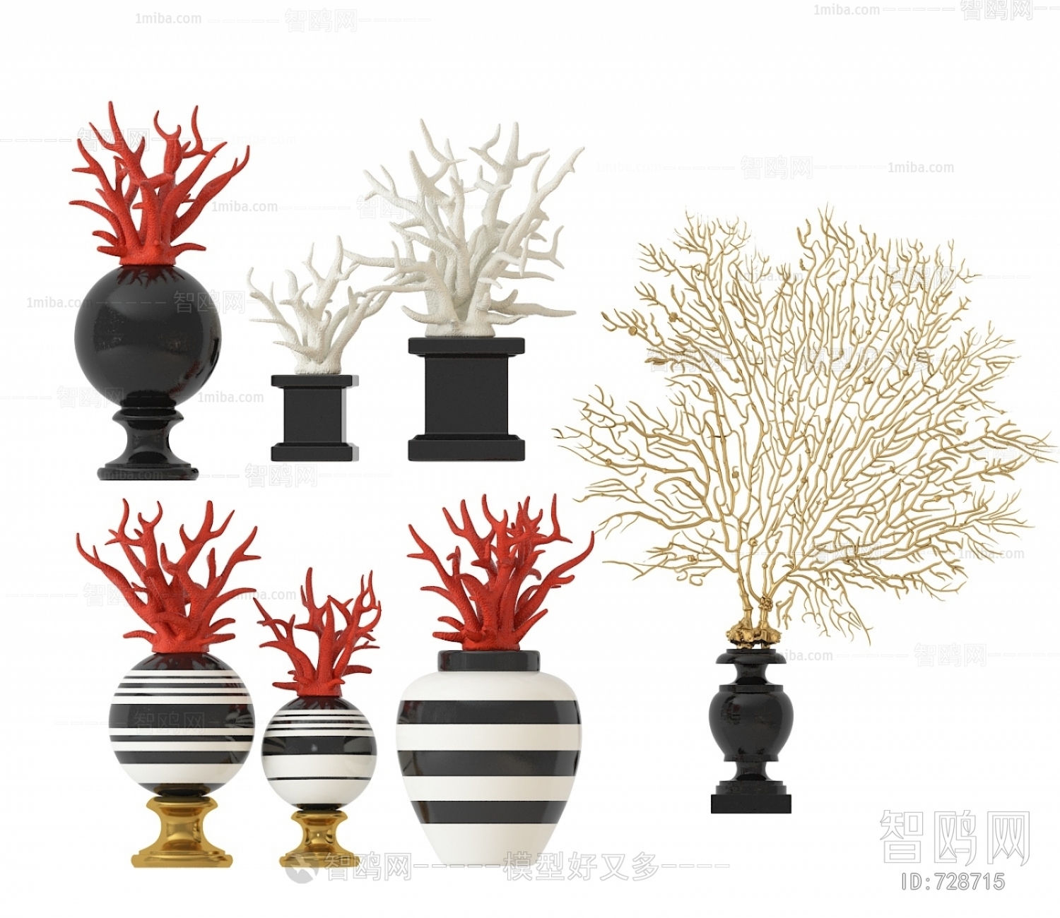 Simple European Style Decorative Set