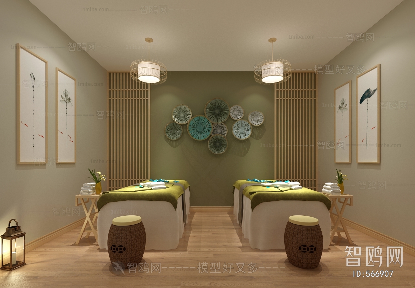 New Chinese Style SPA Beauty