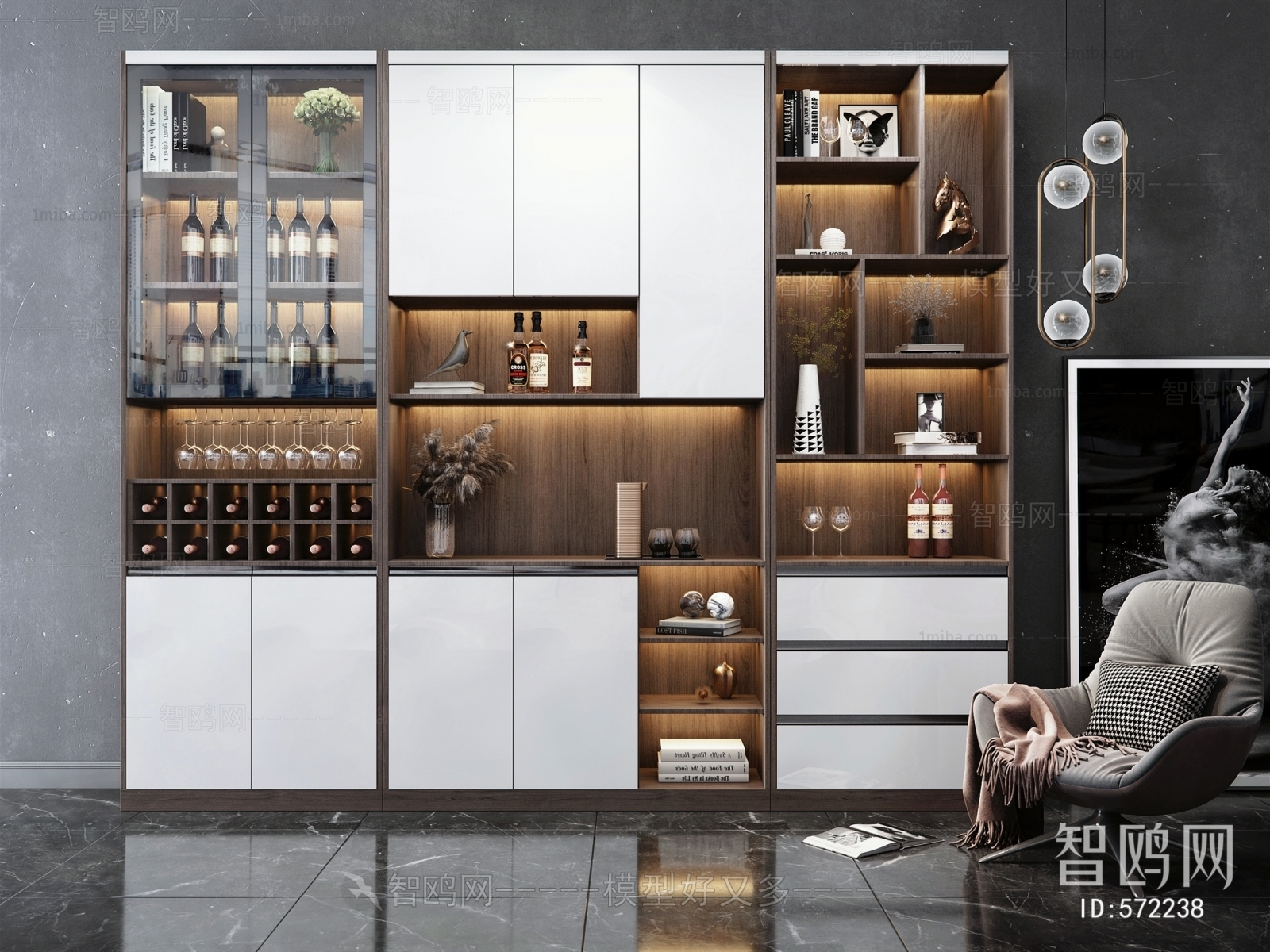 Modern Wine Cabinet