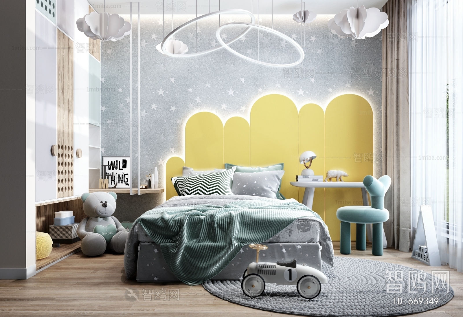 Nordic Style Children's Room