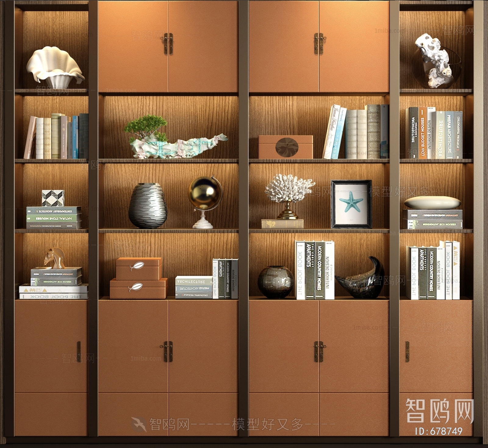 New Chinese Style Decorative Cabinet