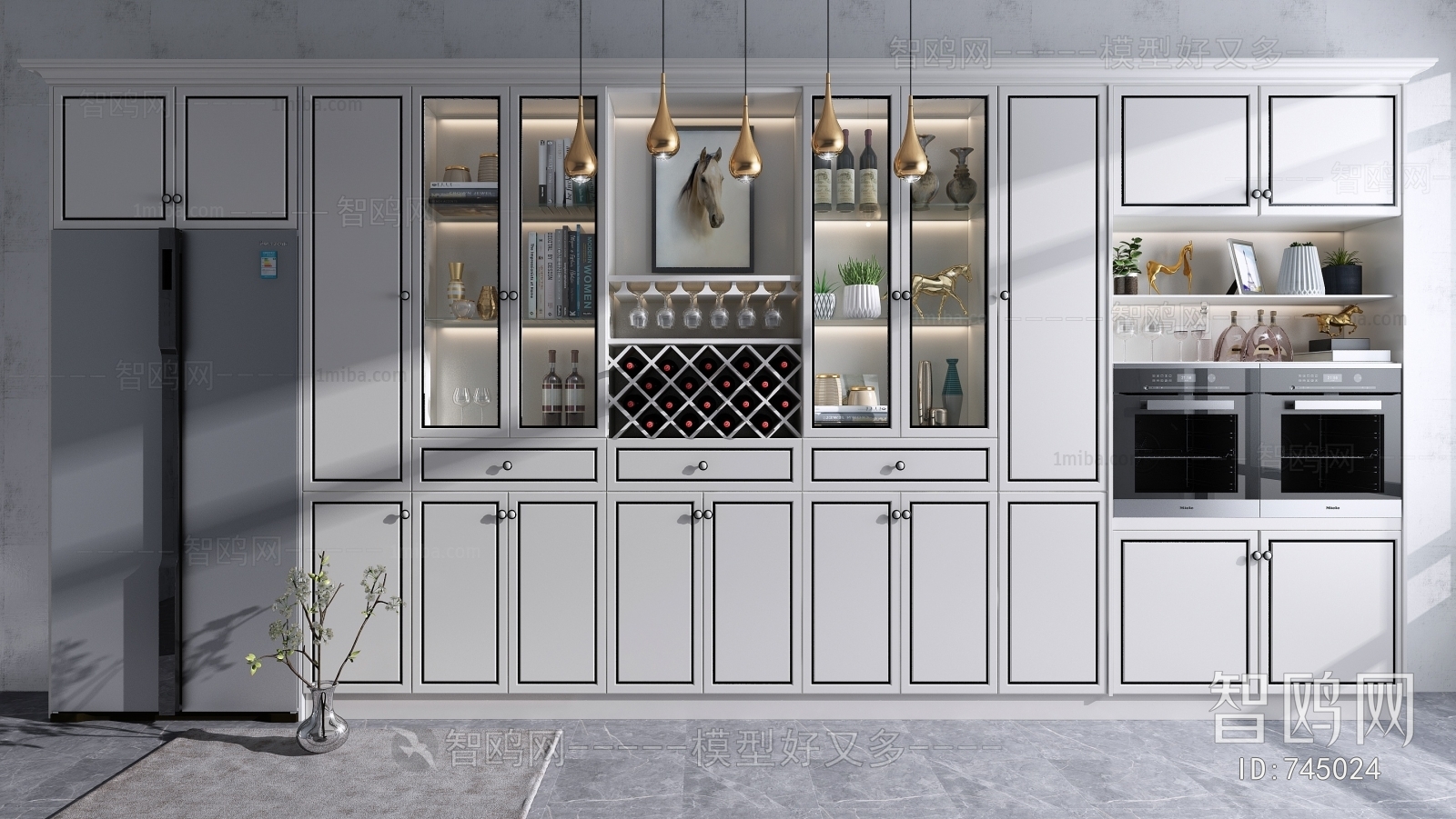 Modern Wine Cabinet