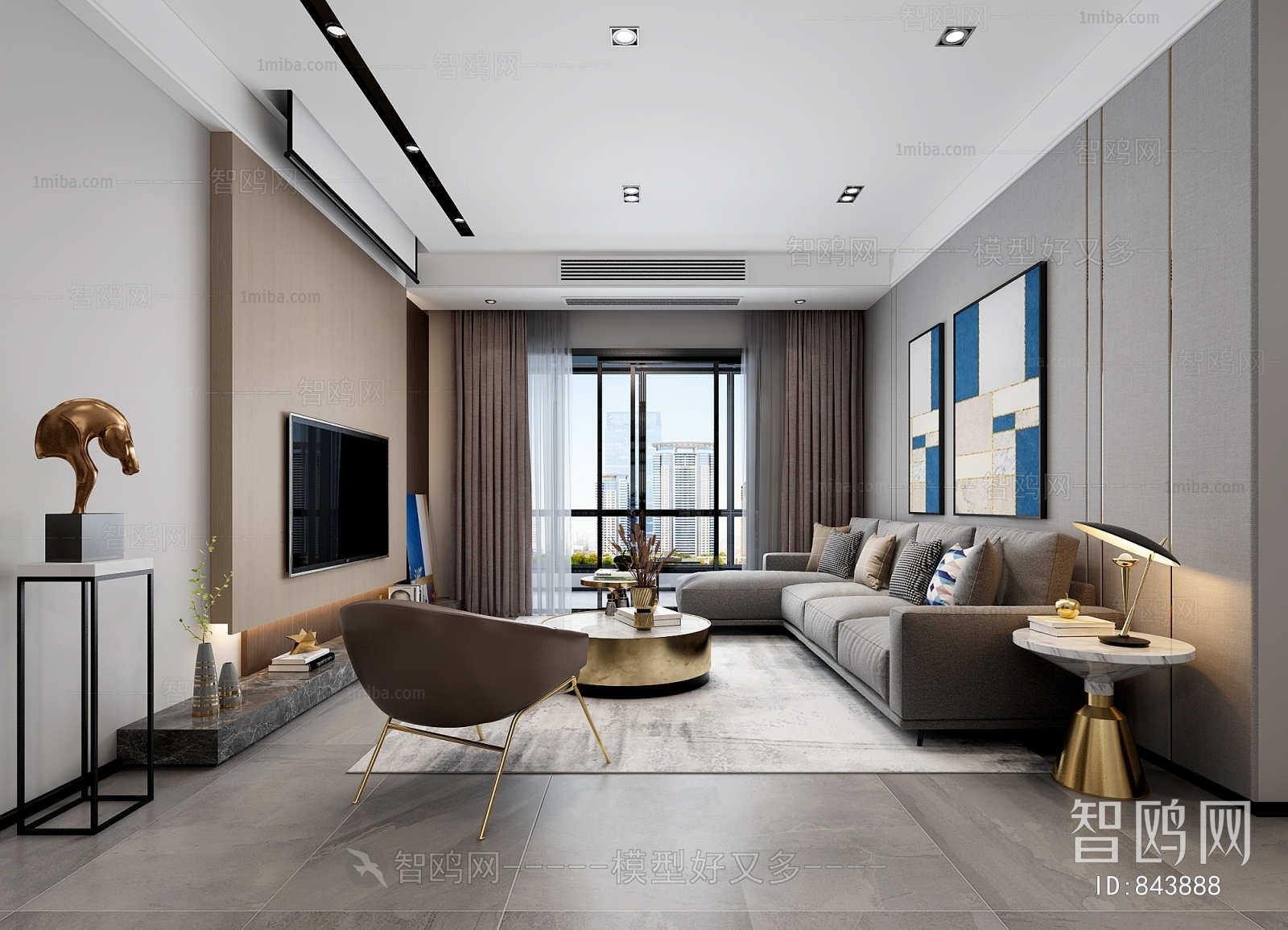 Modern A Living Room