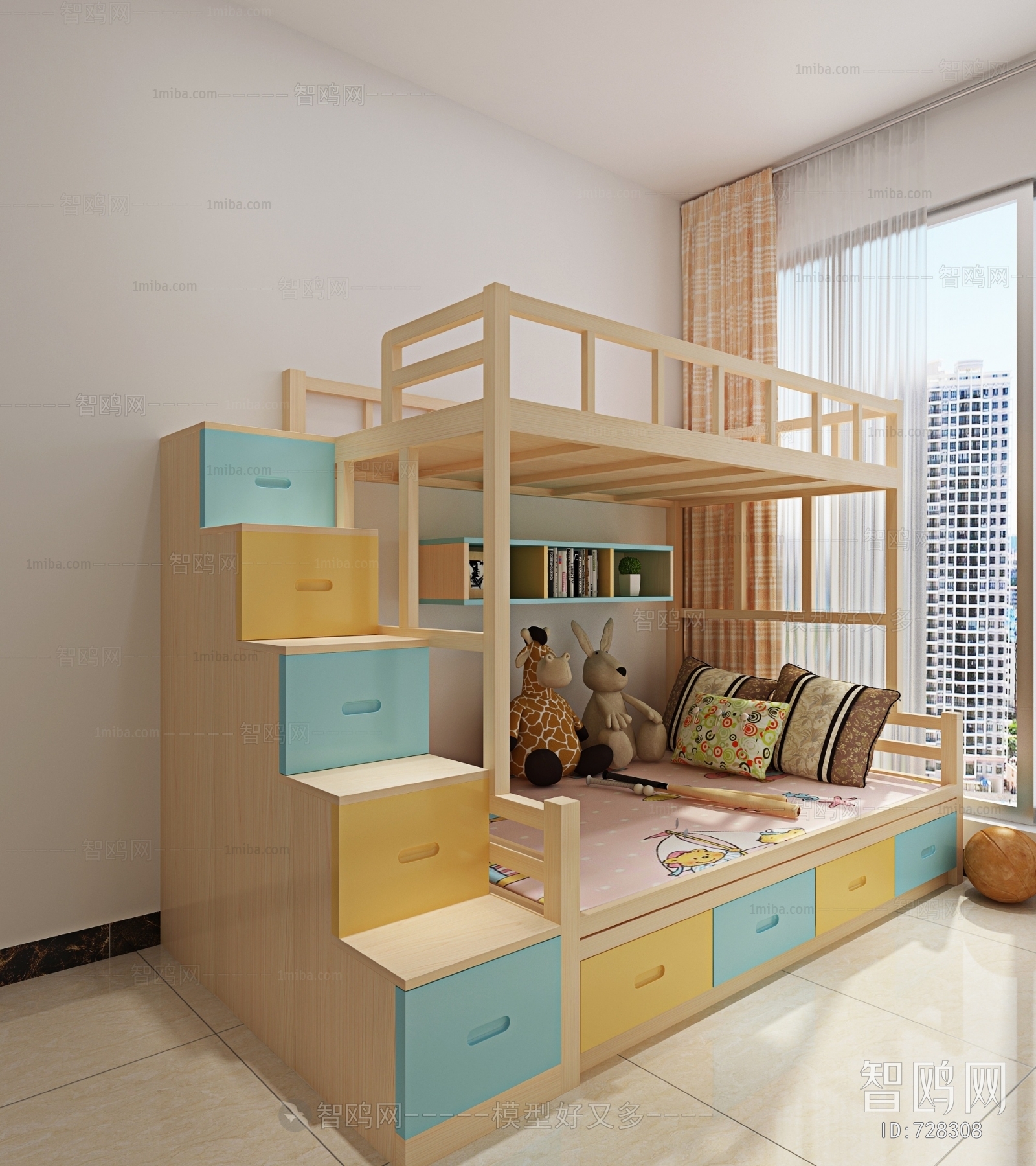 Modern Bunk Bed