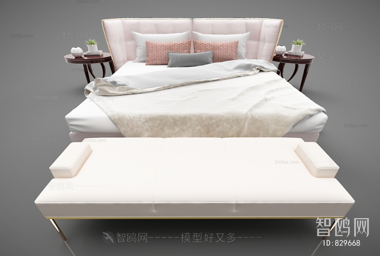 Modern Double Bed