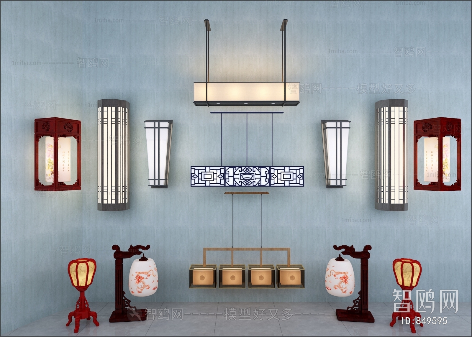 New Chinese Style Droplight