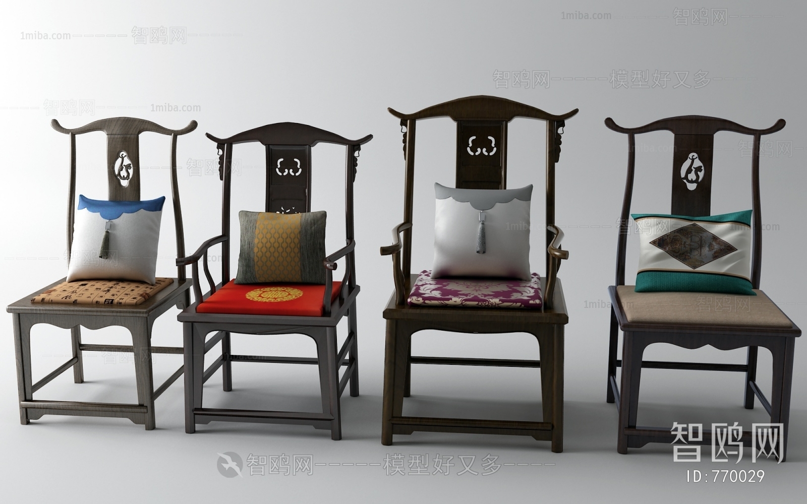 New Chinese Style Lounge Chair