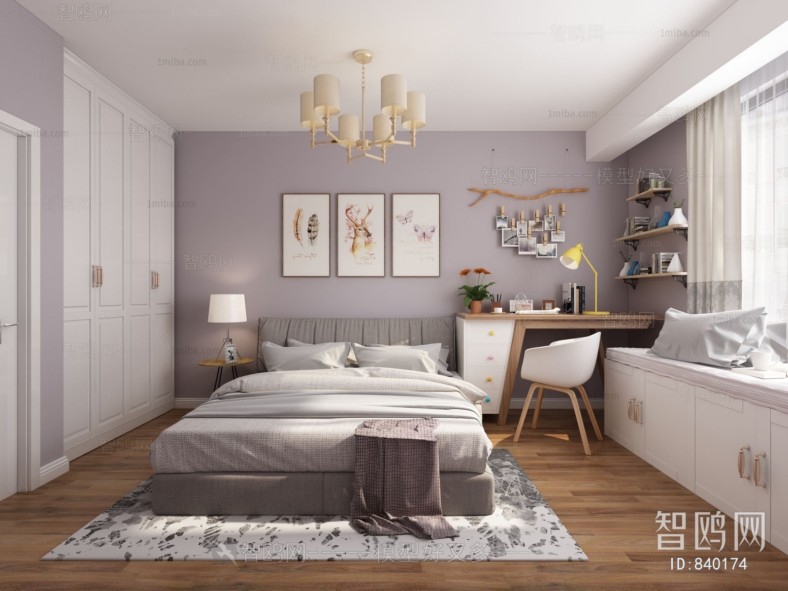 Nordic Style Bedroom