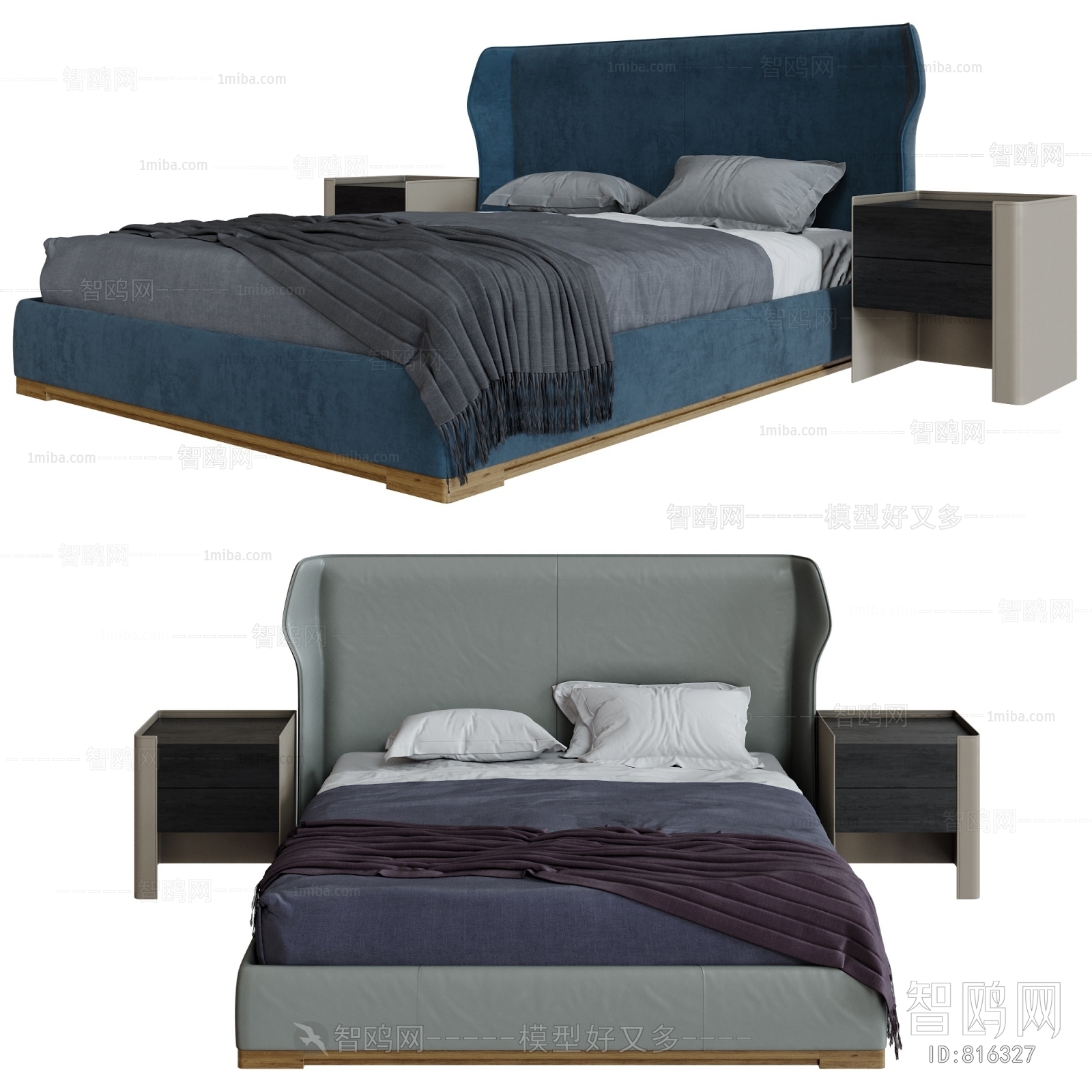 Modern Double Bed