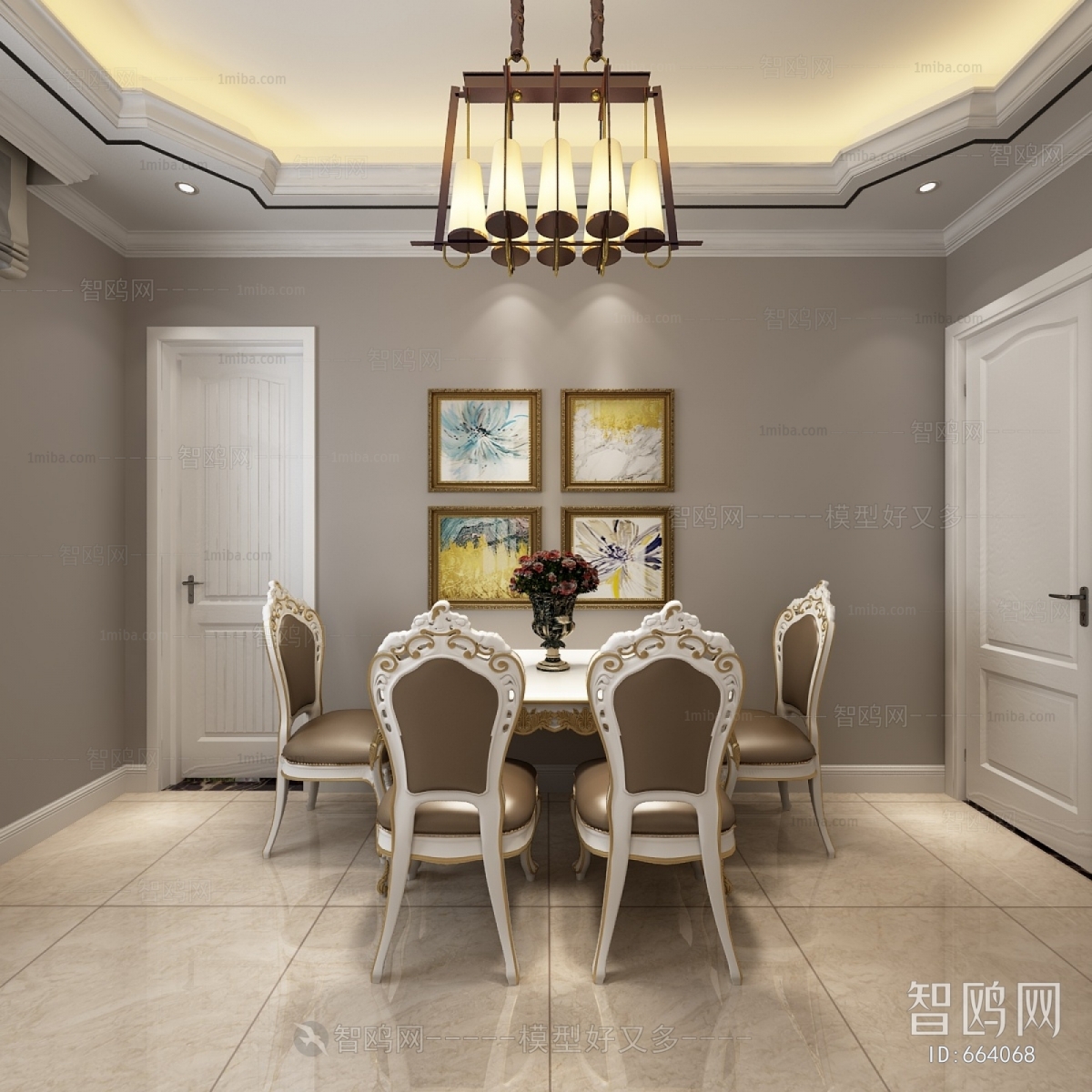 European Style Dining Room