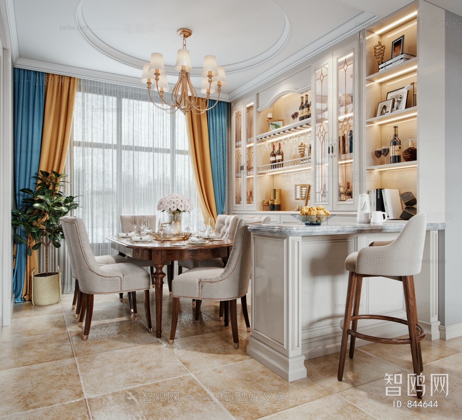 American Style Dining Room