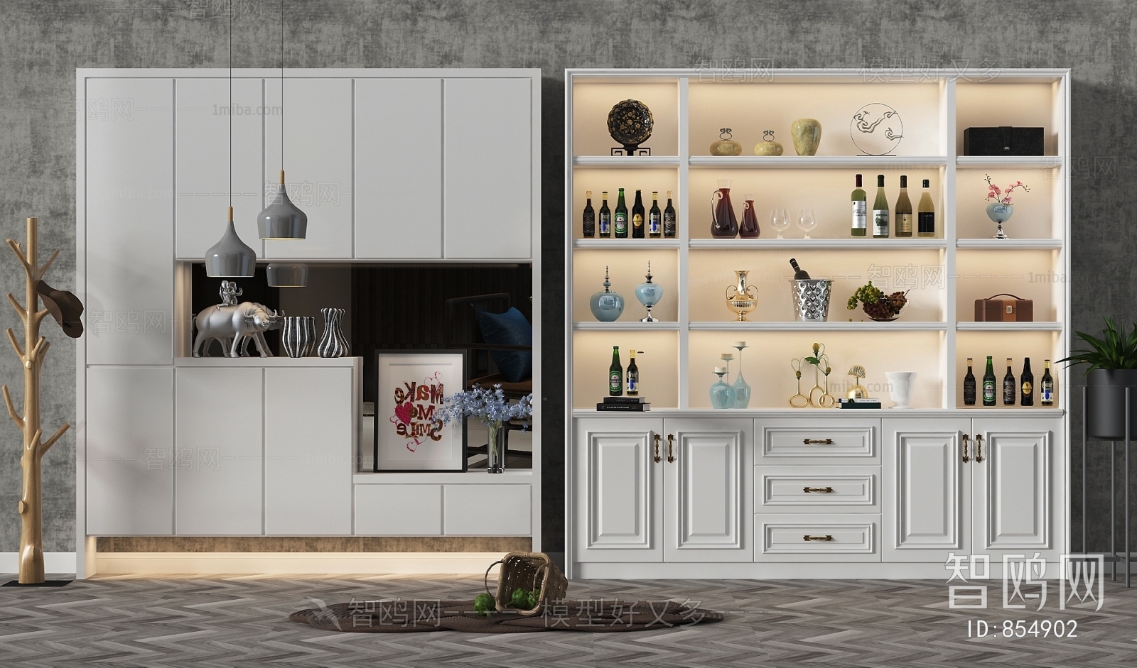 Modern Wine Cabinet