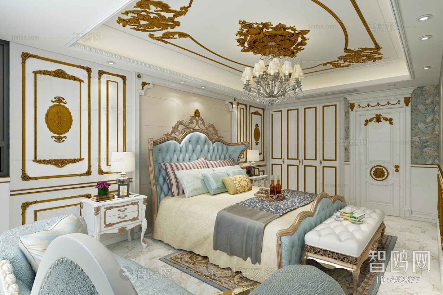 European Style Bedroom