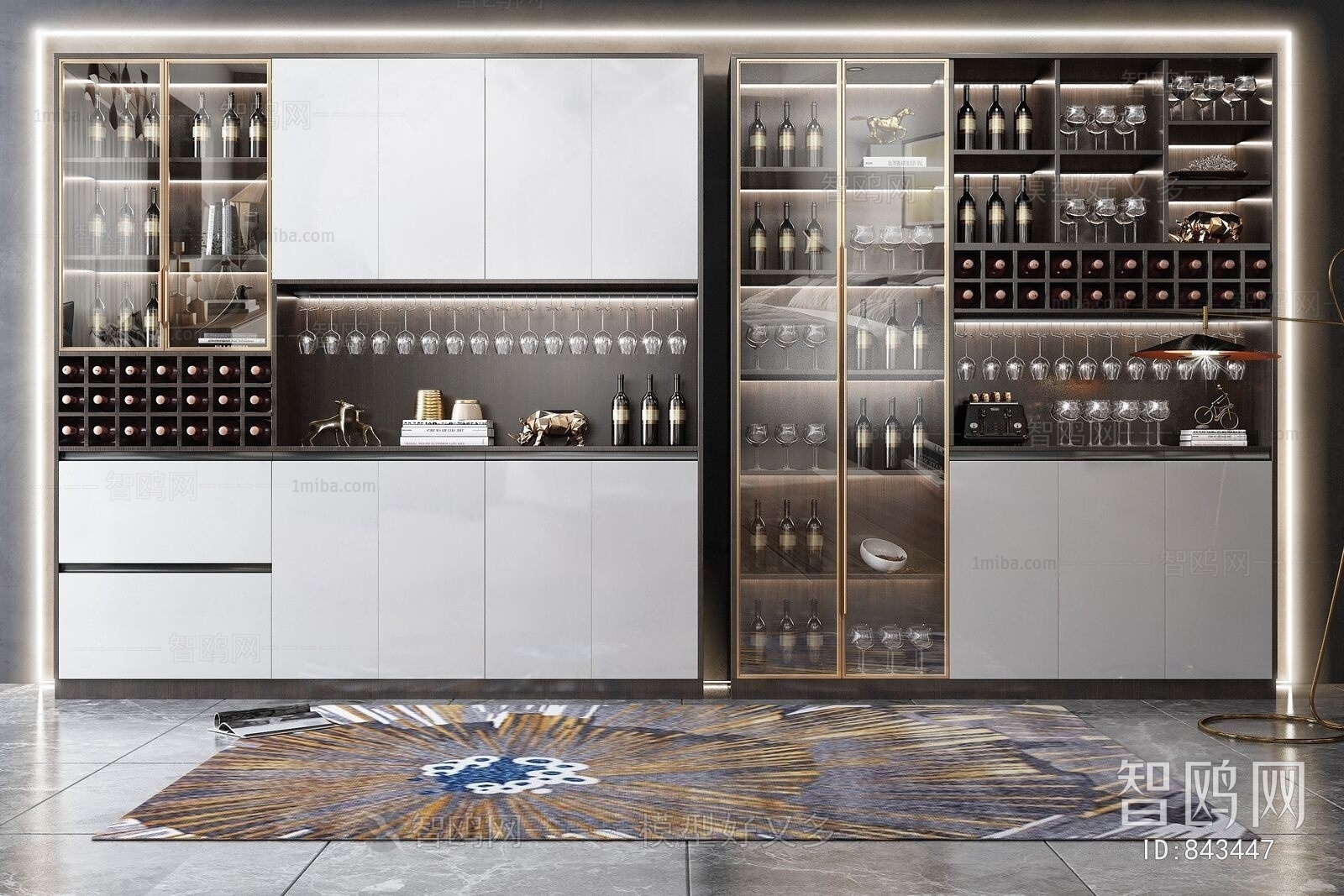 Modern Wine Cabinet