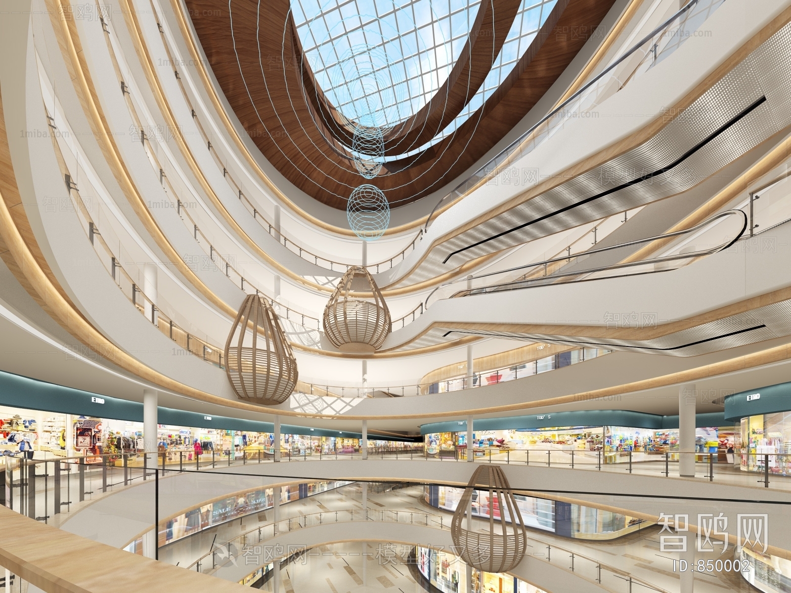 Modern Shopping Mall