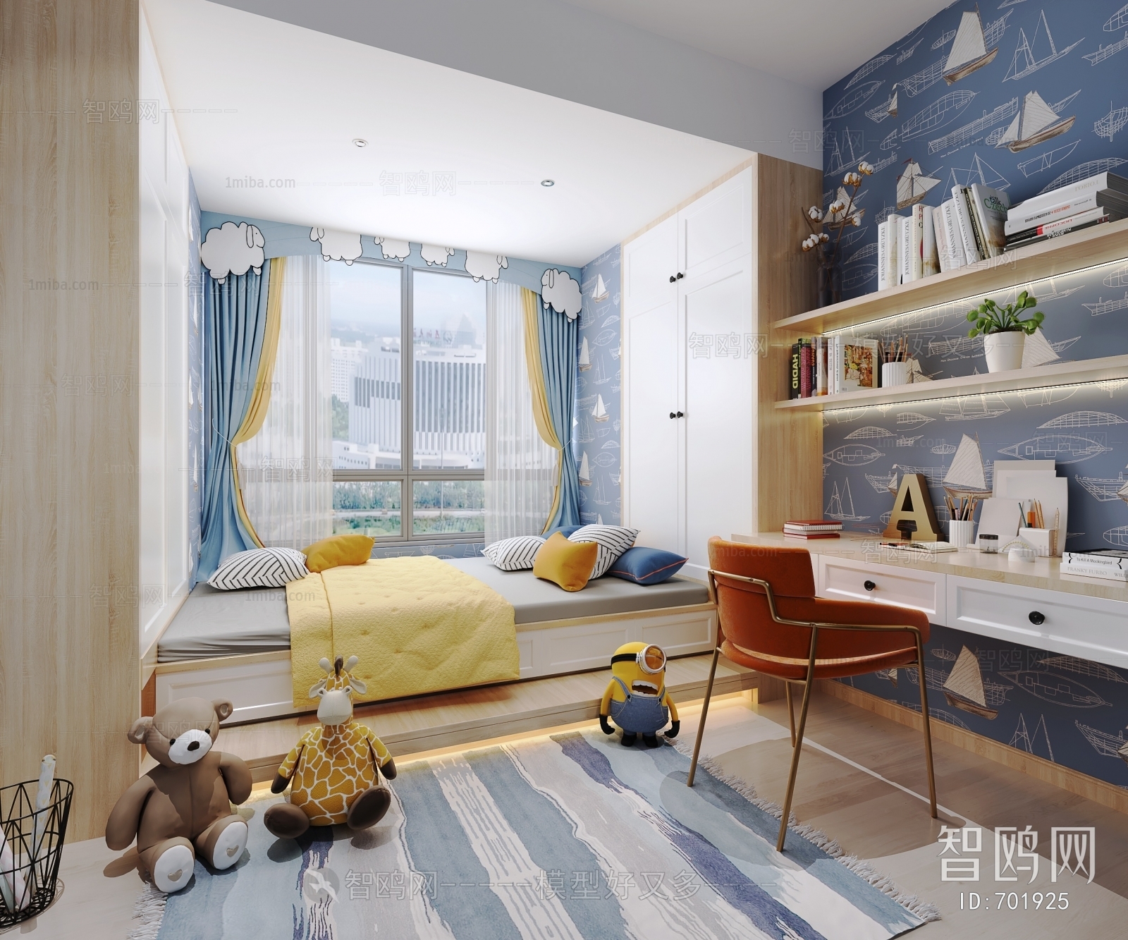 Nordic Style Children's Room