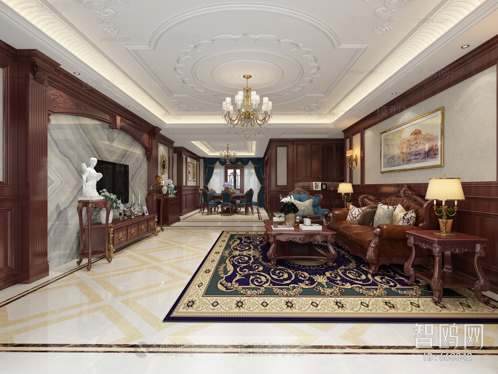 New Classical Style A Living Room