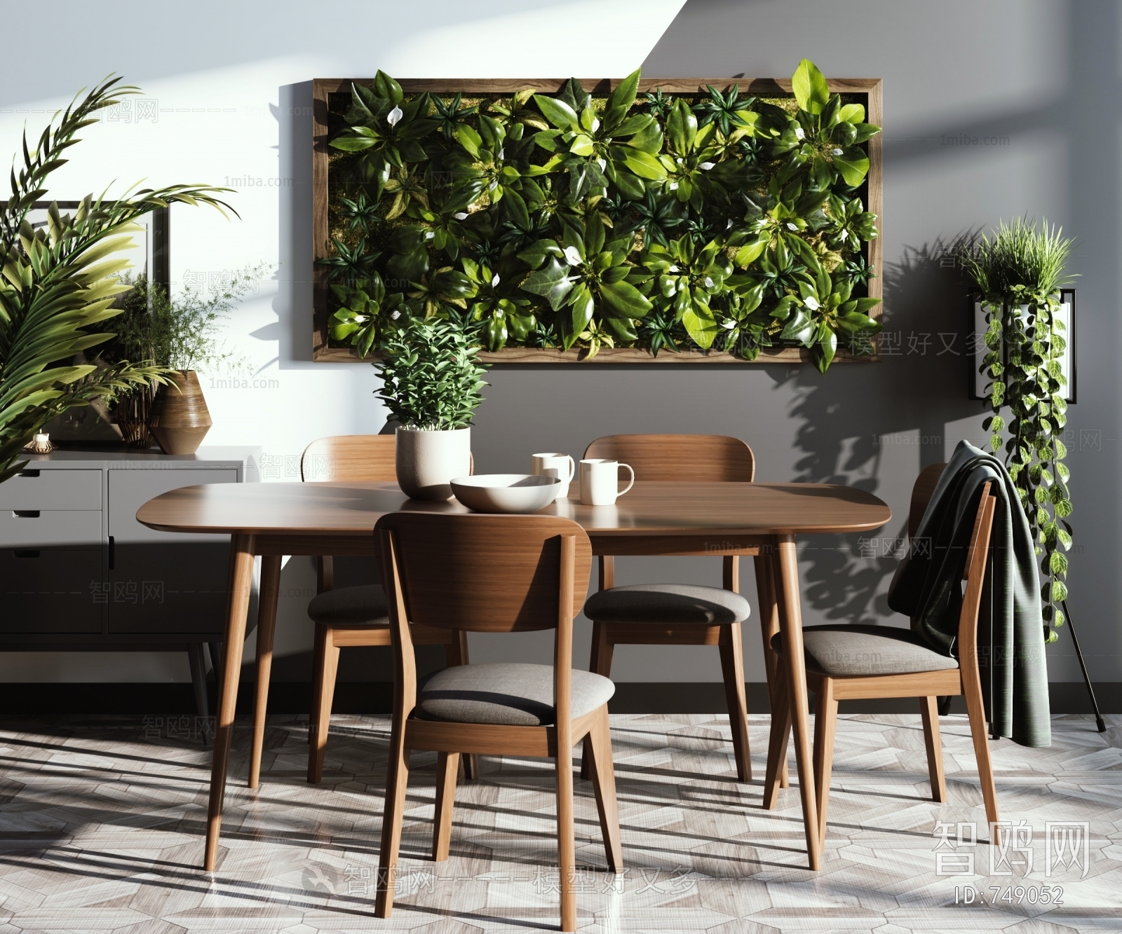 Nordic Style Dining Table And Chairs