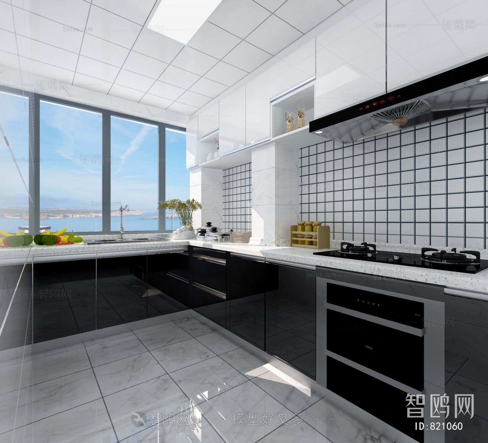 Modern The Kitchen