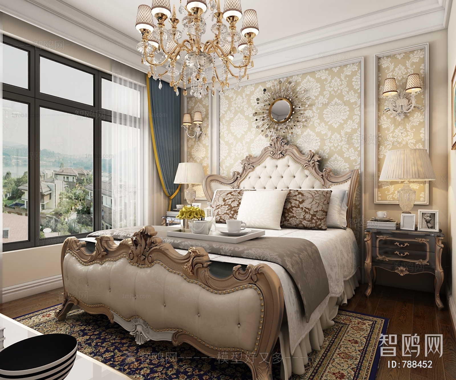 European Style Bedroom