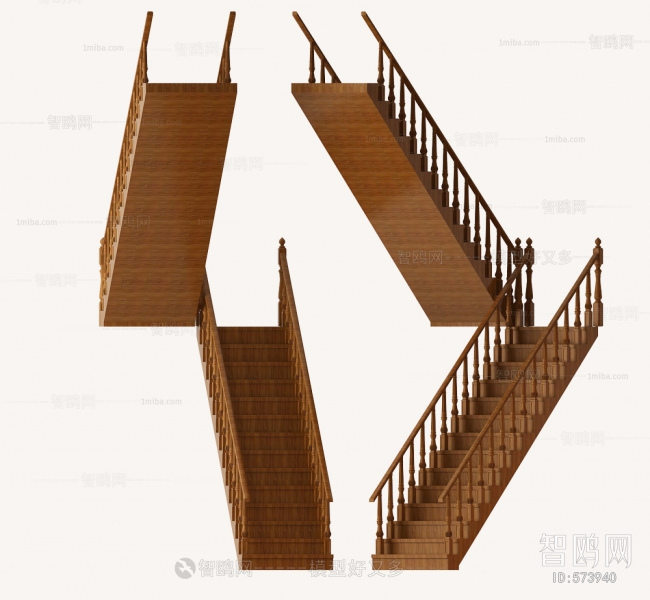 Simple European Style Stair Balustrade/elevator