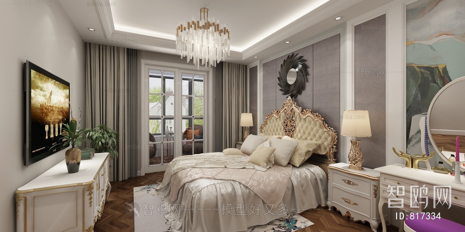 European Style Bedroom