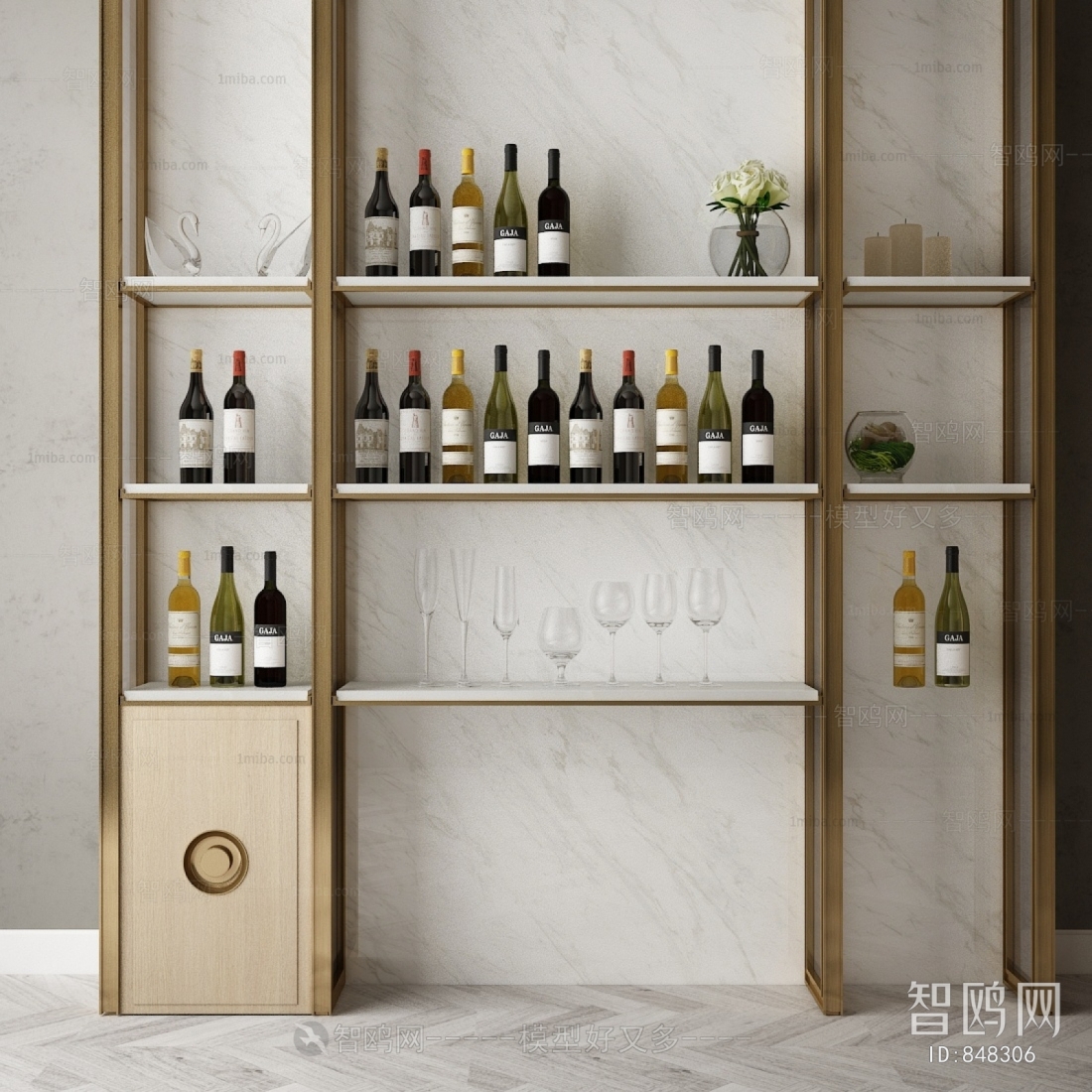 Modern Wine Cabinet