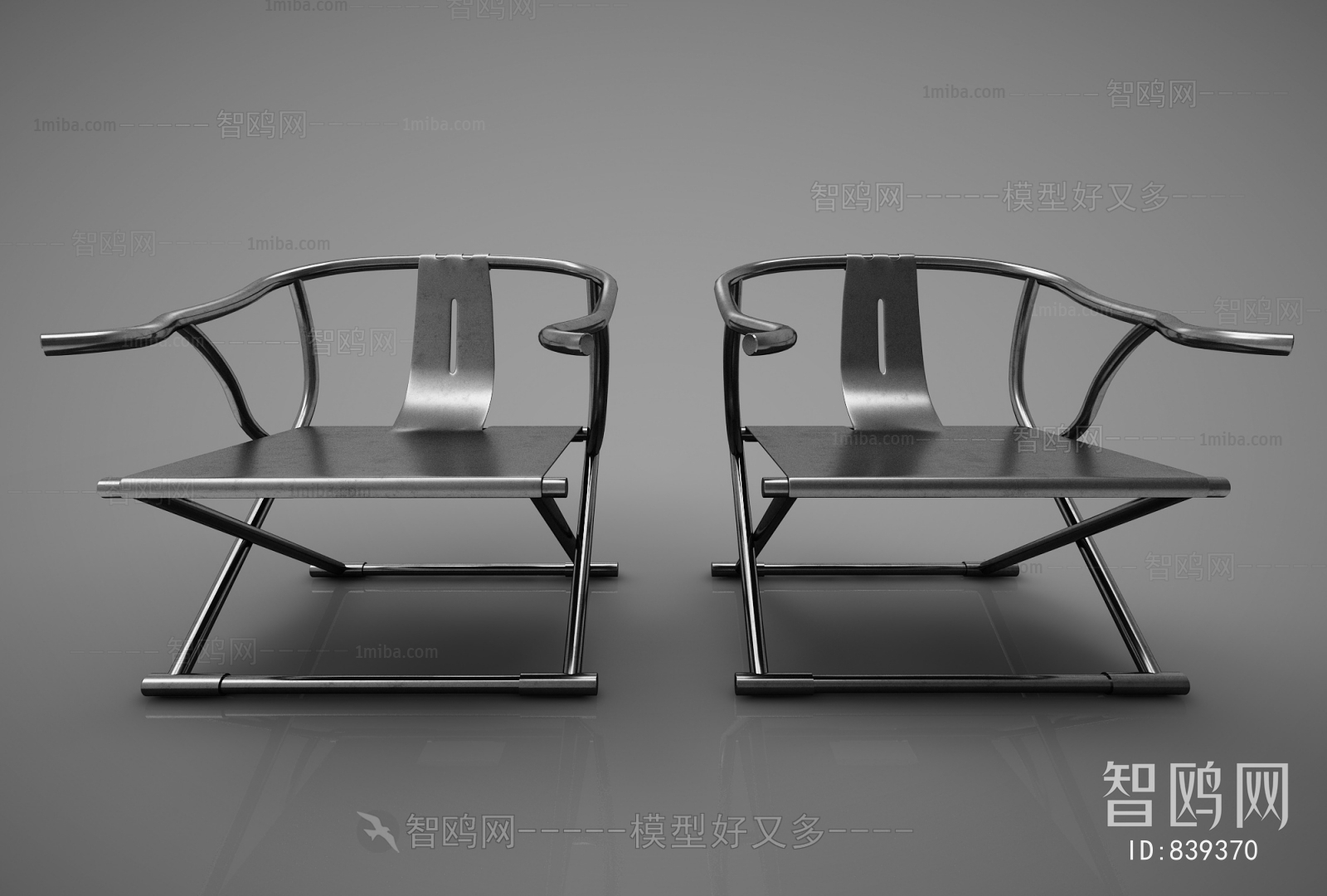 New Chinese Style Lounge Chair