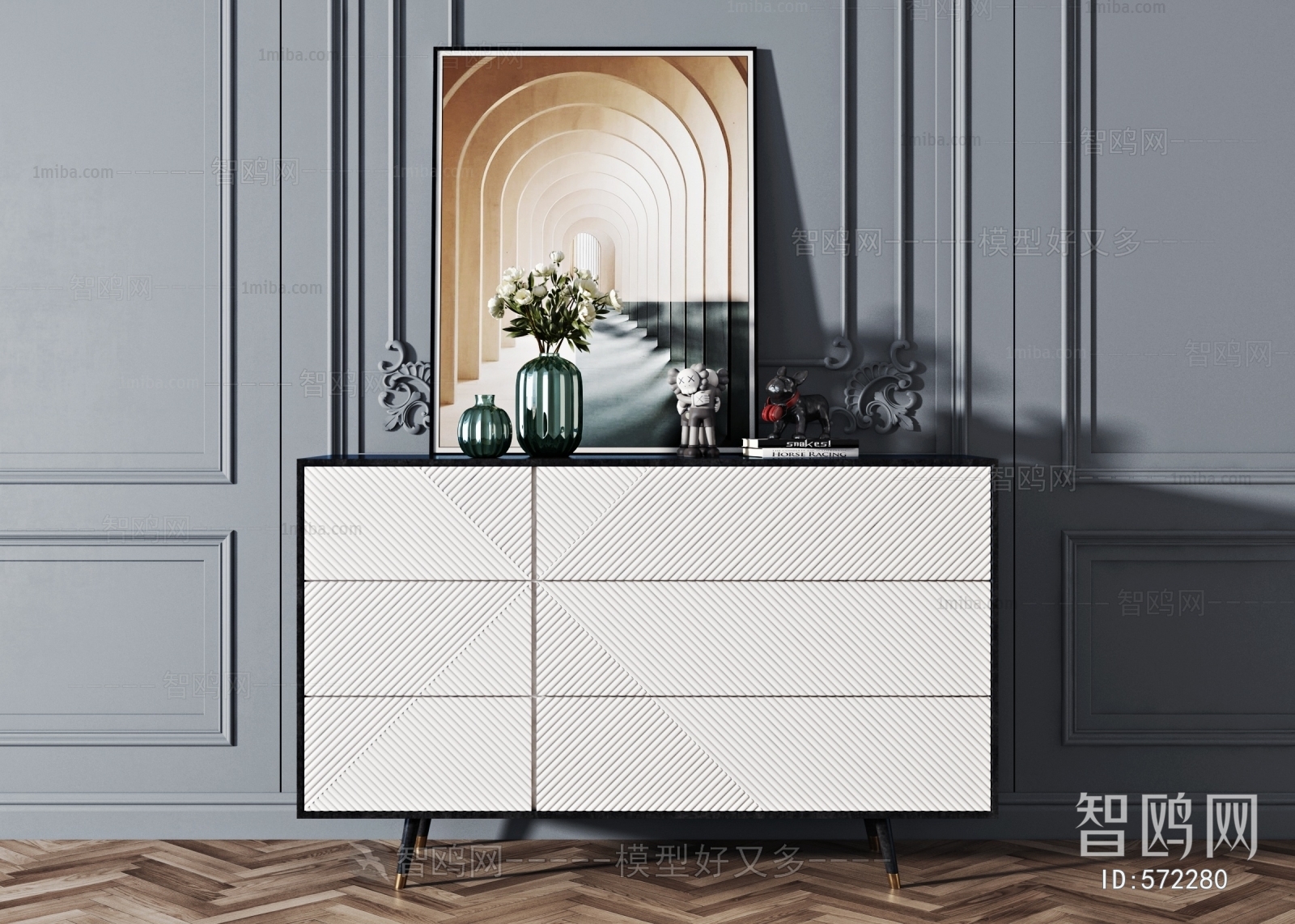 Modern Side Cabinet/Entrance Cabinet