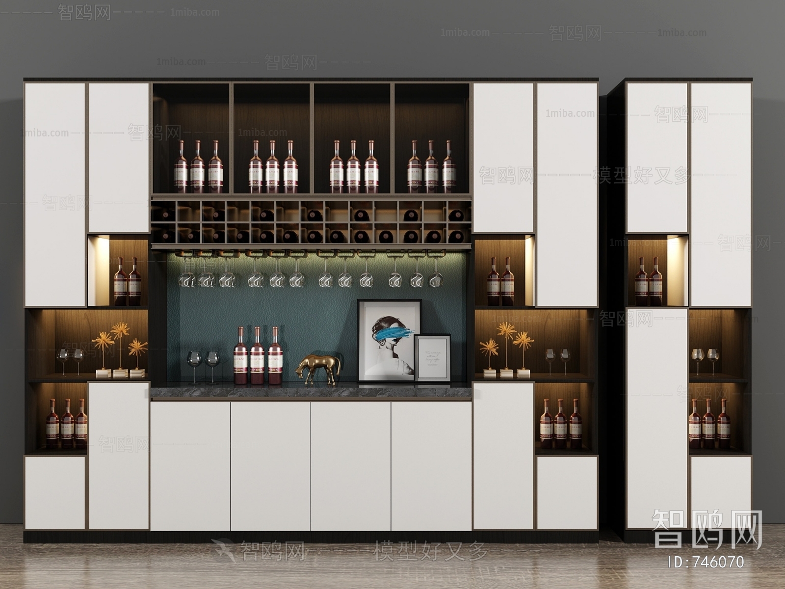 Modern Wine Cabinet