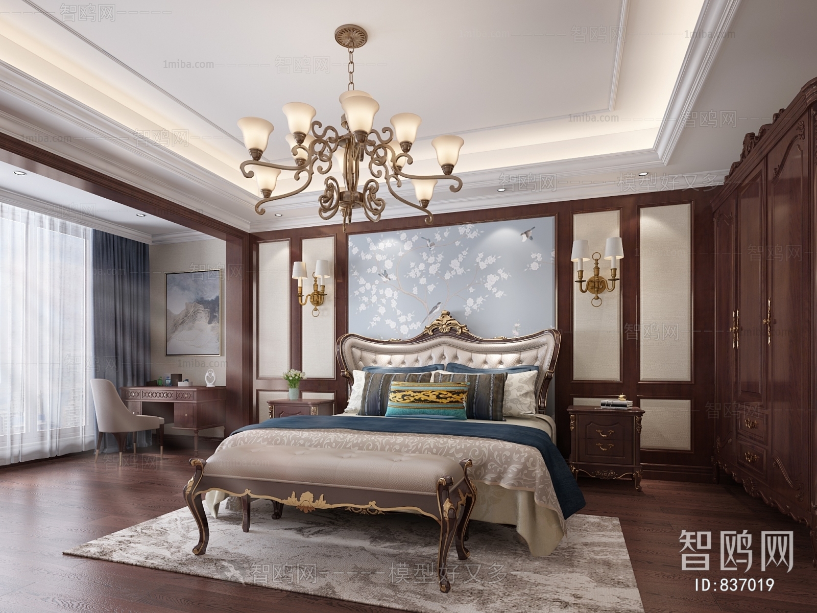 European Style Bedroom