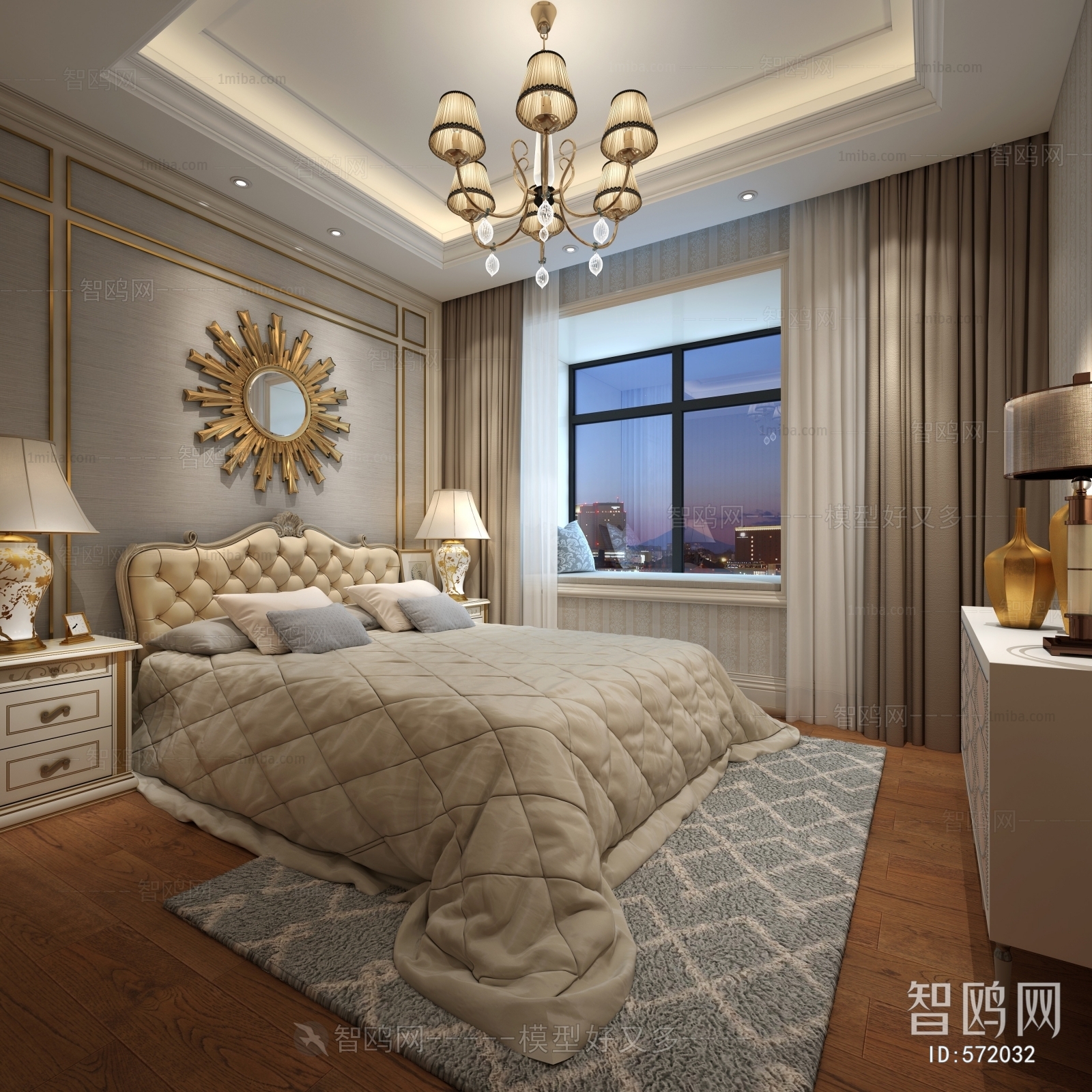 European Style Bedroom